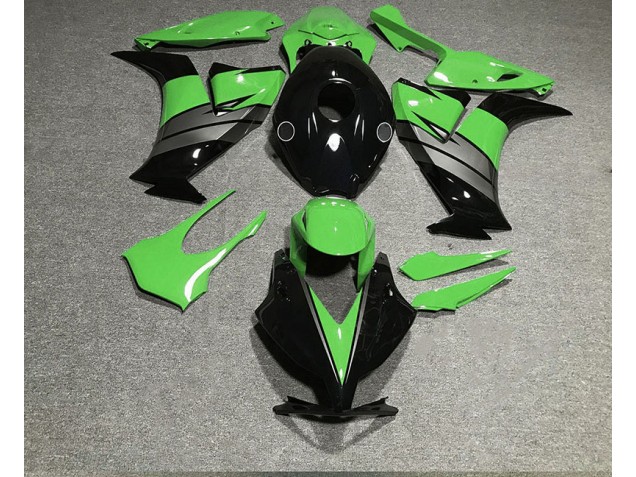 2012-2016 Gloss Green Black and Grey Honda CBR1000RR Motorcycle Fairing