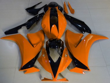 2012-2016 Gloss Orange and Black Honda CBR1000RR Motorcycle Fairing