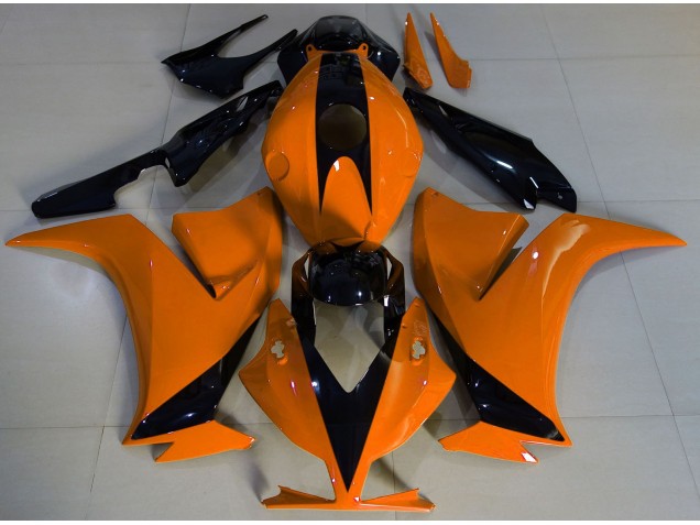 2012-2016 Gloss Orange and Black Honda CBR1000RR Motorcycle Fairing
