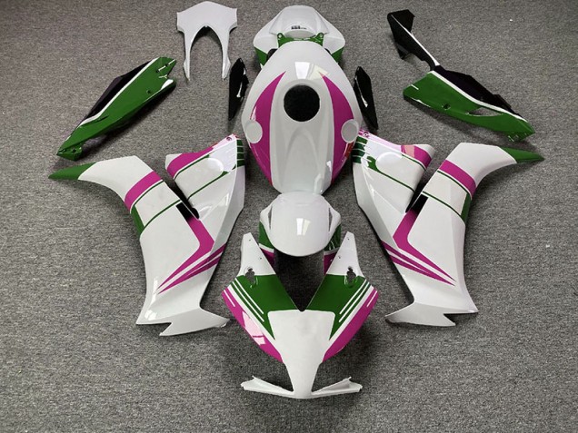 2012-2016 Gloss Pink and Green Honda CBR1000RR Motorcycle Fairing 2012-2016 Gloss Pink and Green Honda CBR1000RR Motorcycle Fairing