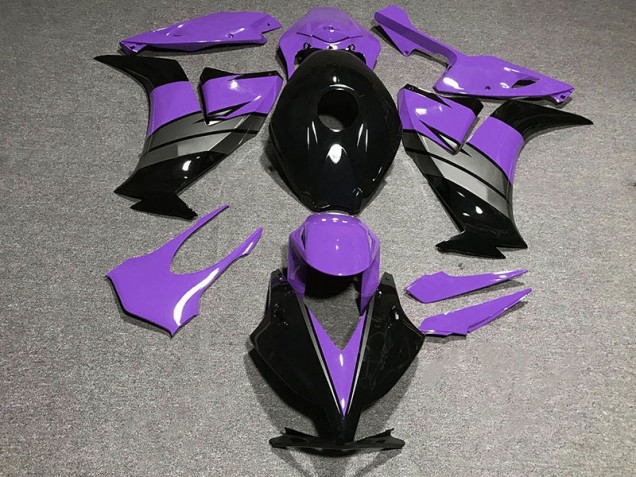 2012-2016 Gloss Purple Black and Grey Honda CBR1000RR Motorcycle Fairing