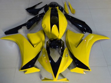 2012-2016 Gloss Yellow and Black Honda CBR1000RR Motorcycle Fairing
