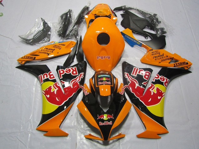 2012-2016 Orange Red Bull Honda CBR1000RR Motorcycle Fairing