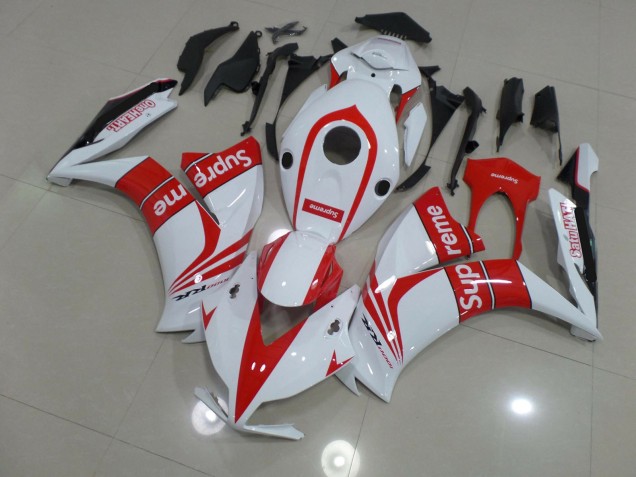 2012-2016 White Supreme Honda CBR1000RR Motorcycle Fairing 2012-2016 White Supreme Honda CBR1000RR Motorcycle Fairing