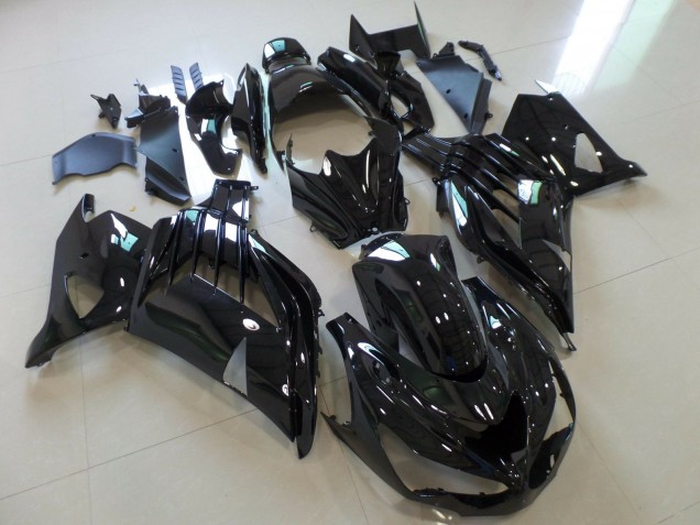 2012-2021 Gloss Black Kawasaki ZX14R Motorcycle Fairing