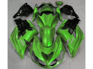 2012-2021 Liquid Green Kawasaki ZX14R Motorcycle Fairing
