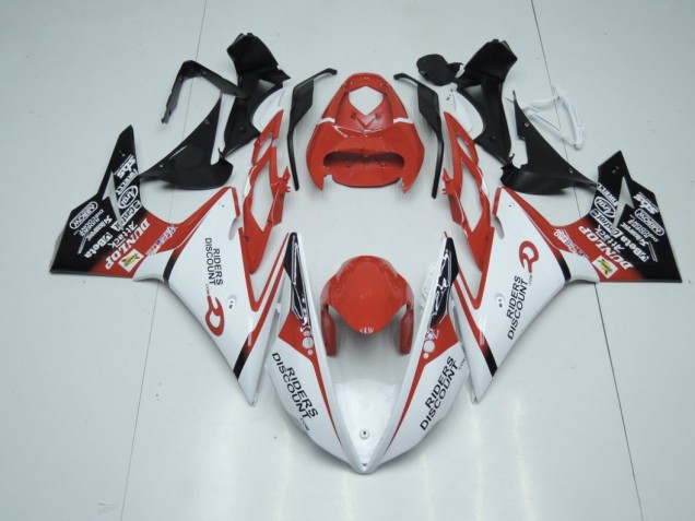 2013-2016 Red and White Triumph Daytona 675 Motorcycle Fairing 2013-2016 Red and White Triumph Daytona 675 Motorcycle Fairing