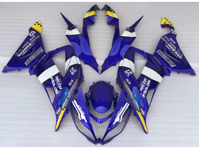 2013-2018 Blue Style Kawasaki ZX6R Motorcycle Fairing 2013-2018 Blue Style Kawasaki ZX6R Motorcycle Fairing