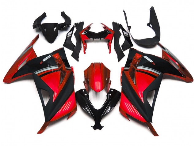 2013-2018 Gloss Red Kawasaki Ninja 300 Motorcycle Fairing 2013-2018 Gloss Red Kawasaki Ninja 300 Motorcycle Fairing