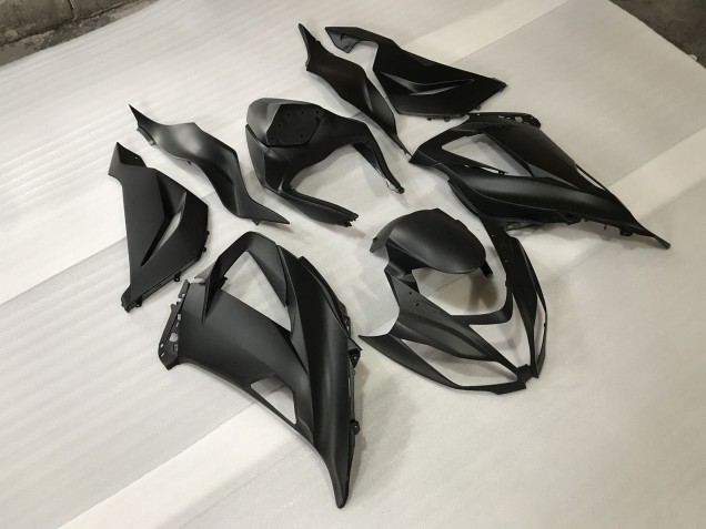 2013-2018 Matte Black Kawasaki ZX6R Motorcycle Fairing 2013-2018 Matte Black Kawasaki ZX6R Motorcycle Fairing