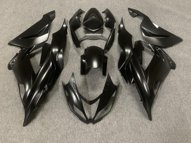 2013-2018 Matte Black & Protective Coat Kawasaki ZX6R Motorcycle Fairing 2013-2018 Matte Black & Protective Coat Kawasaki ZX6R Motorcycle Fairing