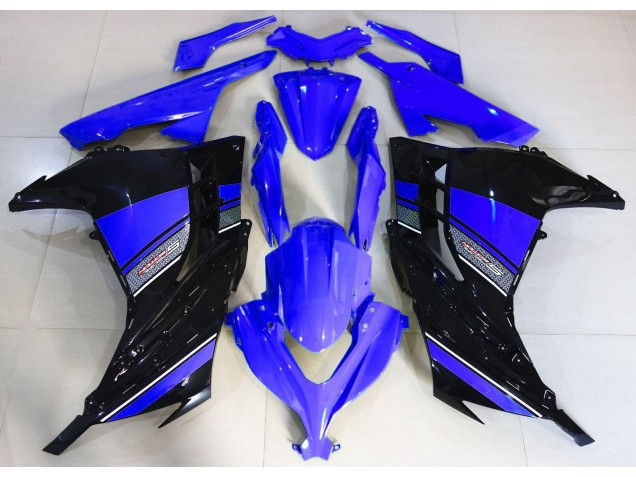 2013-2018 Midnight Blue and Black Kawasaki Ninja 300 Motorcycle Fairing 2013-2018 Midnight Blue and Black Kawasaki Ninja 300 Motorcycle Fairing