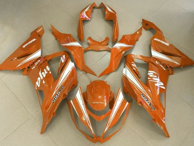 2013-2018 Orange Ninja Kawasaki ZX6R Motorcycle Fairing