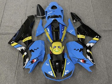 2013-2023 Blue Shark Honda CBR600RR Motorcycle Fairing