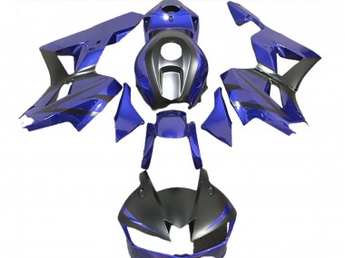 2013-2023 Deep Blue and Matte Black Honda CBR600RR Motorcycle Fairing