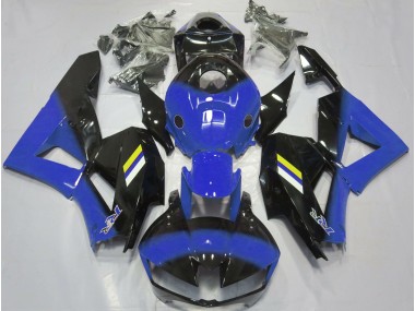 2013-2023 Gloss Blue and Black Fade Honda CBR600RR Motorcycle Fairing
