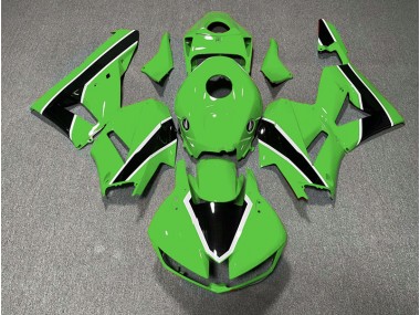 2013-2023 Gloss Green and Black Honda CBR600RR Motorcycle Fairing