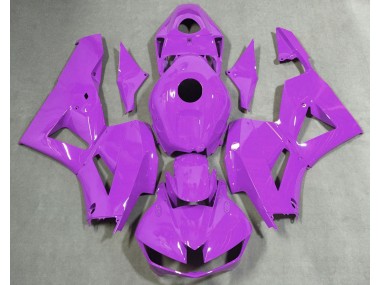2013-2023 Gloss Purple Plain Honda CBR600RR Motorcycle Fairing