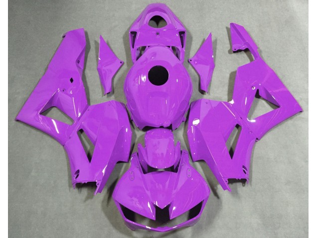 2013-2023 Gloss Purple Plain Honda CBR600RR Motorcycle Fairing