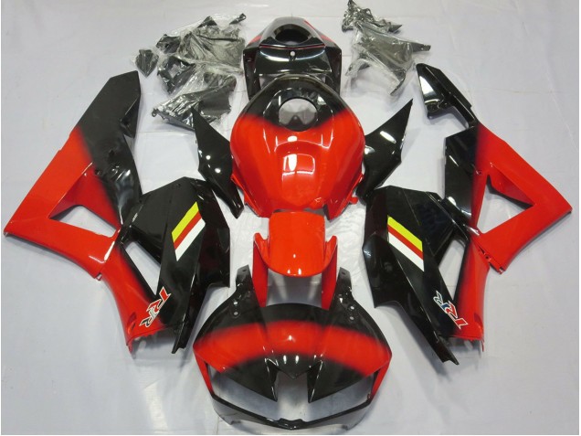 2013-2023 Gloss Red and Black Honda CBR600RR Motorcycle Fairing