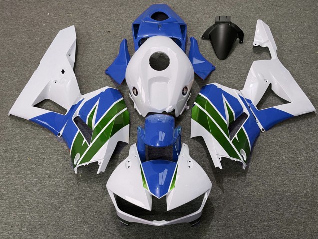 2013-2023 Green and Blue Gloss Honda CBR600RR Motorcycle Fairing 2013-2023 Green and Blue Gloss Honda CBR600RR Motorcycle Fairing