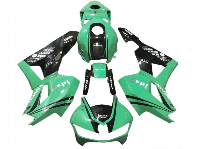 2013-2023 Special Green & Logos Honda CBR600RR Motorcycle Fairing 2013-2023 Special Green & Logos Honda CBR600RR Motorcycle Fairing