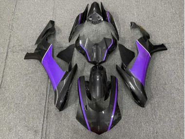 2015-2019 Carbon Fiber & Purple Yamaha R1 Motorcycle Fairing