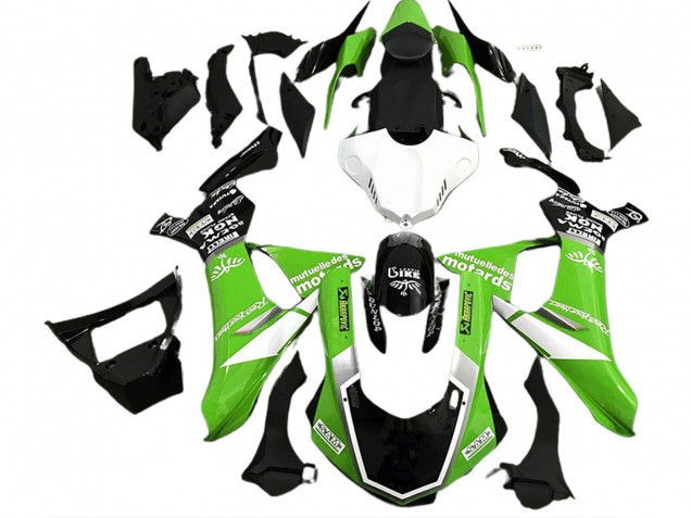 2015-2019 Gloss Green Logo Style Yamaha R1 Motorcycle Fairing 2015-2019 Gloss Green Logo Style Yamaha R1 Motorcycle Fairing