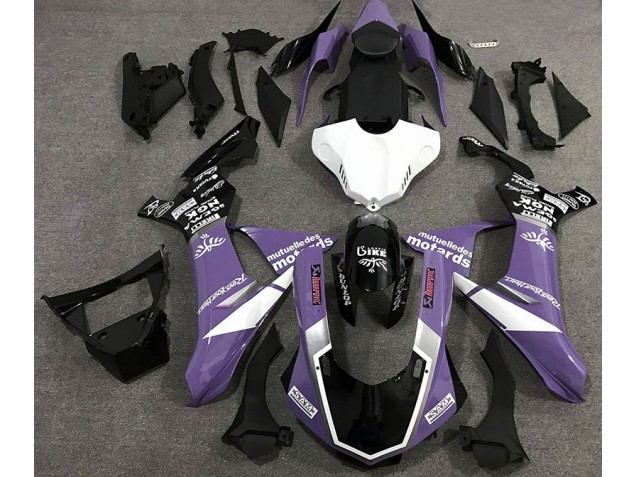2015-2019 Gloss Purple Logo Style Yamaha R1 Motorcycle Fairing 2015-2019 Gloss Purple Logo Style Yamaha R1 Motorcycle Fairing