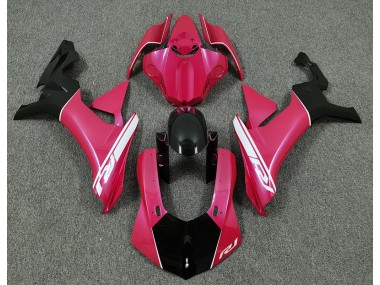 2015-2019 Hot Pink and Black Yamaha R1 Motorcycle Fairing