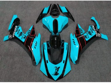 2015-2019 Light Blue Yamaha R1 Motorcycle Fairing