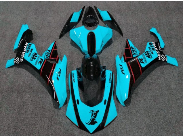2015-2019 Light Blue Yamaha R1 Motorcycle Fairing 2015-2019 Light Blue Yamaha R1 Motorcycle Fairing