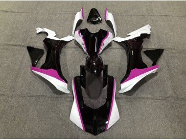 2015-2019 Pink Black and White Yamaha R1 Motorcycle Fairing