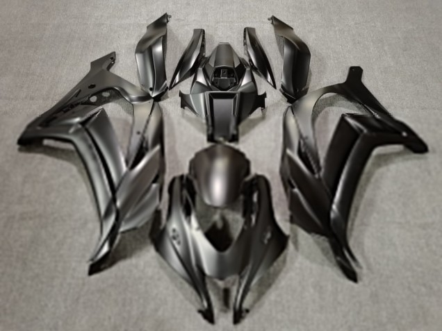 2016-2019 Matte Metal Silver Kawasaki ZX10R Motorcycle Fairing 2016-2019 Matte Metal Silver Kawasaki ZX10R Motorcycle Fairing