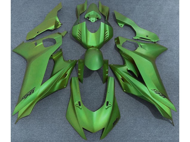 2017-2021 Matte Green Yamaha R6 Motorcycle Fairing