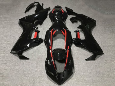 2017-2023 Gloss Black W Red Lining Honda CBR1000RR Motorcycle Fairing