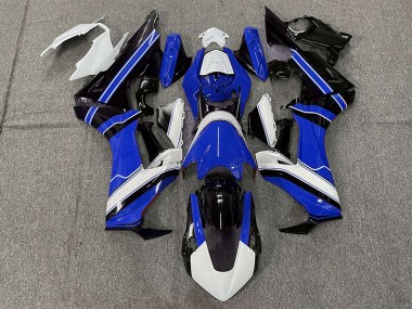 2017-2023 Gloss Blue White and Black Honda CBR1000RR Motorcycle Fairing