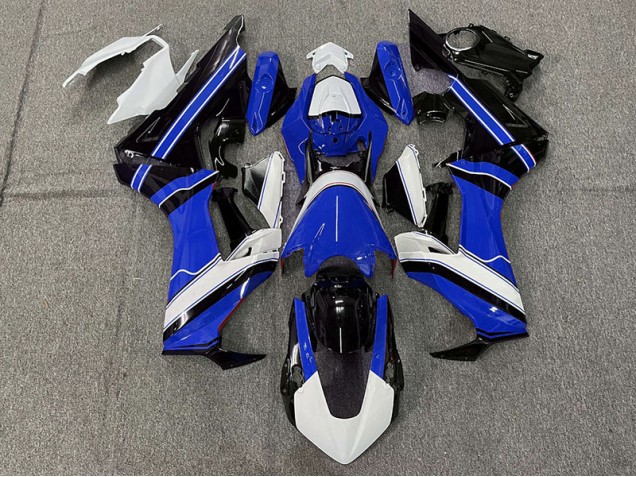 2017-2023 Gloss Blue White and Black Honda CBR1000RR Motorcycle Fairing 2017-2023 Gloss Blue White and Black Honda CBR1000RR Motorcycle Fairing