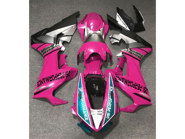 2017-2023 Gloss Pink & Light Blue Honda CBR1000RR Motorcycle Fairing 2017-2023 Gloss Pink & Light Blue Honda CBR1000RR Motorcycle Fairing