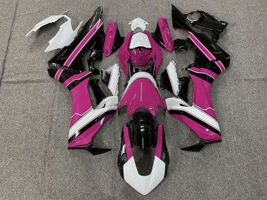 2017-2023 Gloss Pink White and Black Honda CBR1000RR Motorcycle Fairing