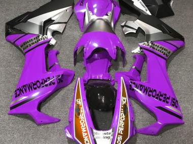 2017-2023 Gloss Purple & Orange Honda CBR1000RR Motorcycle Fairing