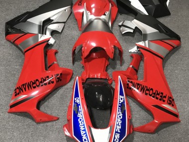 2017-2023 Gloss Red & Blue Honda CBR1000RR Motorcycle Fairing
