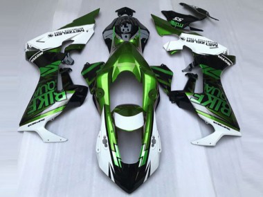 2017-2023 Green & White Custom Honda CBR1000RR Motorcycle Fairing