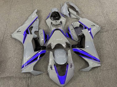 2017-2023 Nardo with Blue Stripes Honda CBR1000RR Motorcycle Fairing