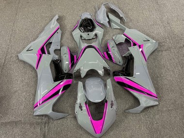 2017-2023 Nardo with Pink Stripes Honda CBR1000RR Motorcycle Fairing