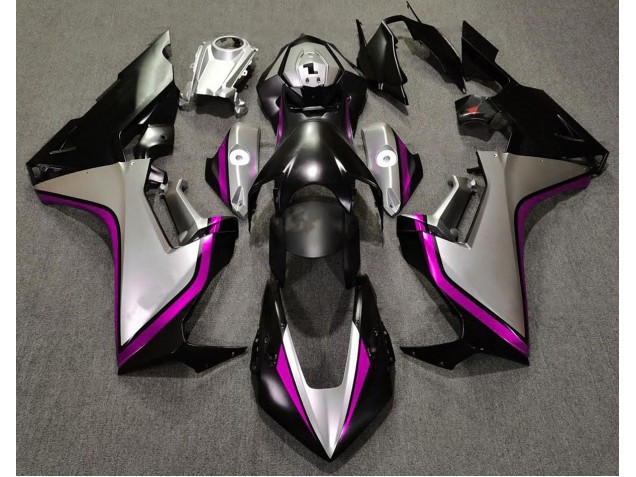 2017-2023 Silver and Black & Pink Honda CBR1000RR Motorcycle Fairing 2017-2023 Silver and Black & Pink Honda CBR1000RR Motorcycle Fairing