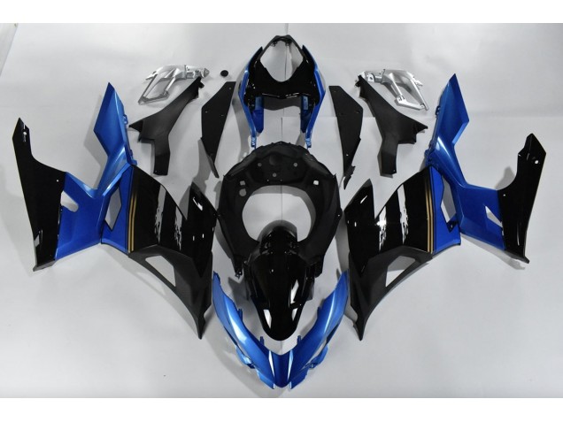 2018-2023 Blue and Black Kawasaki Ninja 400 Motorcycle Fairing 2018-2023 Blue and Black Kawasaki Ninja 400 Motorcycle Fairing