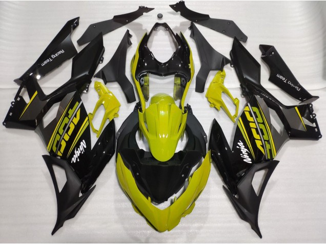 2018-2023 Gloss Yellow Kawasaki Ninja 400 Motorcycle Fairing 2018-2023 Gloss Yellow Kawasaki Ninja 400 Motorcycle Fairing