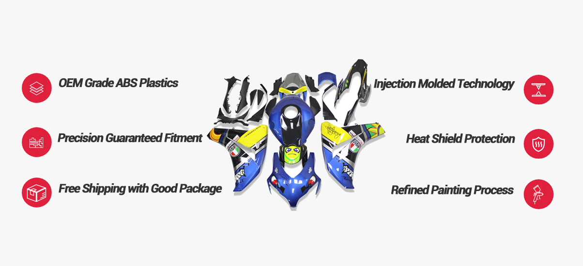 Best Aftermarket Motorcycle Fairings | Fairing Craft Official