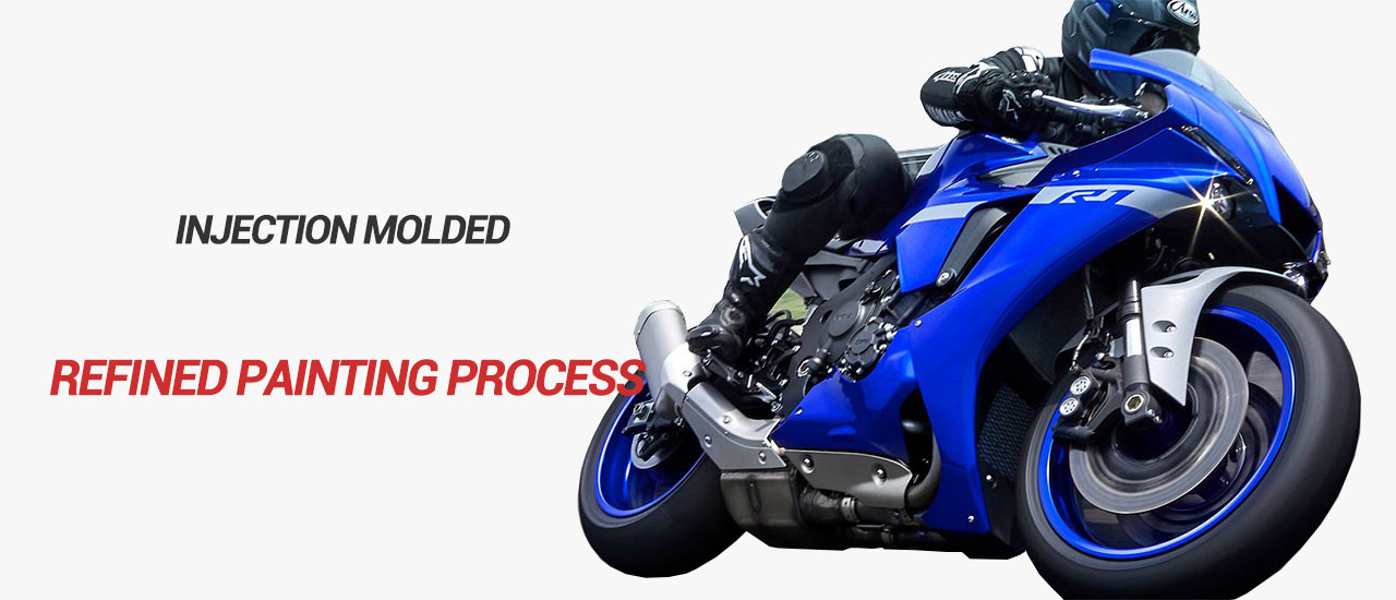 Injection Molded, Refined Painting Process | Fairing Craft Official